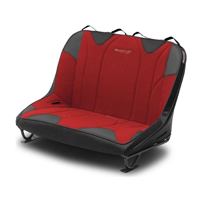 DIRT 40IN BENCH W/O HEAD BLK/RED 03-06