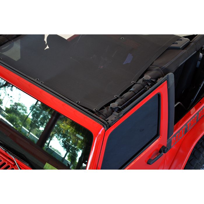 SpiderWebShade  SW1 JK2D Long Top for 07-18 Jeep Wrangler JK 2 Door