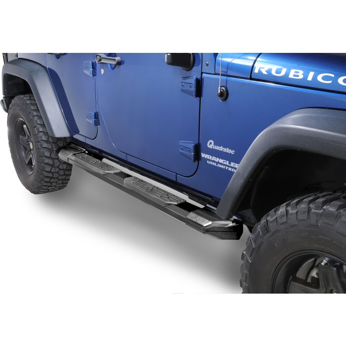 STREAMLINE RUNNING BOARDS JK 4DR BLACK  16170  KIT
