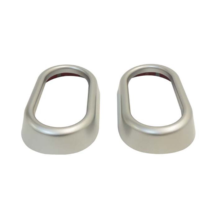 DOOR HANDLE ACCENT SILVER 07-10 JK