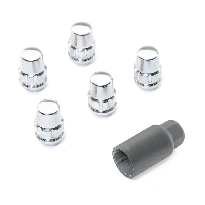 SECURITY WHEEL LOCK SET CHROME