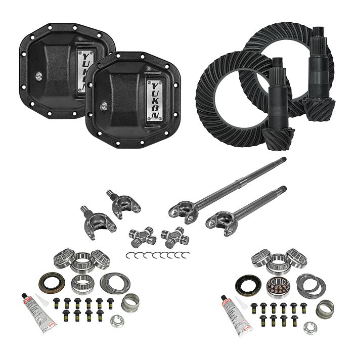 Stage 3 Re-Gear Kit upgrades front & rear diffs, 24 spl, incl covers/fr axles