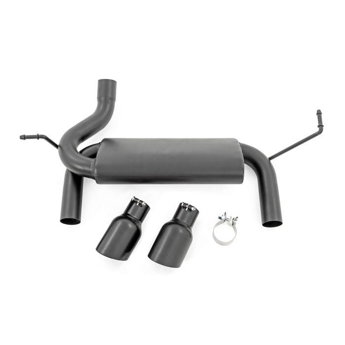 Rough Country  Dual Outlet Performance Axle Back for 07-18 Jeep Wrangler JK