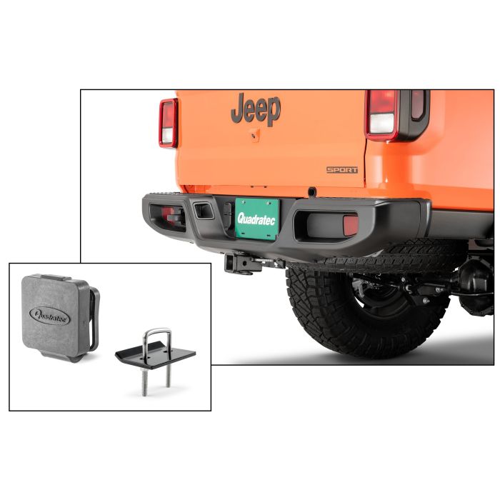 QUADRATEC 5000LB HITCH FOR JT w/Hitch Plug & Tightener
