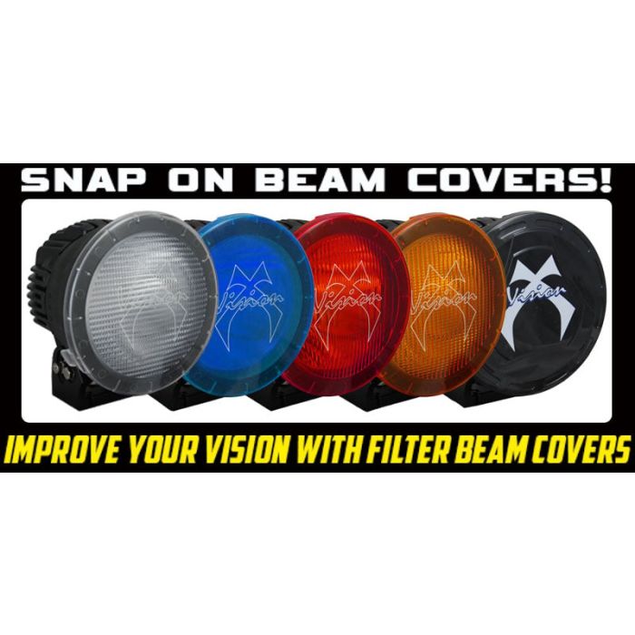 VISION X LIGHT CANNON 6.7IN FLOOD RED