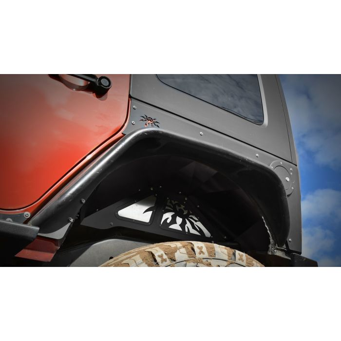 Poison Spyder  Rear Inner Fender Flare Kit for 07-18 Jeep Wrangler JK