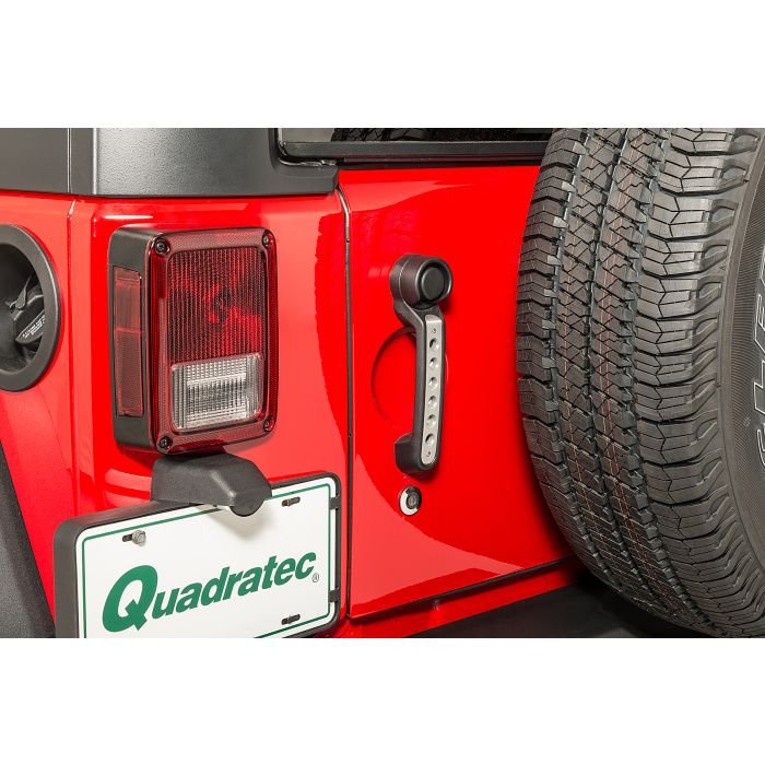 DV8 Offroad  Door & Tailgate Handle Inserts for 07-18 Jeep Wrangler JK 2 Door