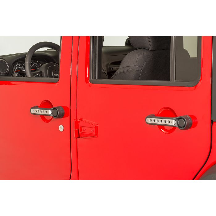 DRAKE DOOR/TAIL HANDLE INSERT BLK JKU  J
