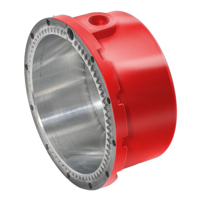 GEAR RING HOUSING-RED-WITH BUSHING