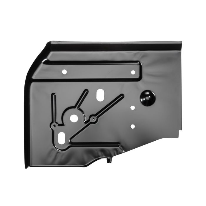 Key Parts 0485-222 Original Replacement Stamped Steel Rear Passenger Side Under Seat Floor Pan for 97-06 Jeep Wrangler TJ