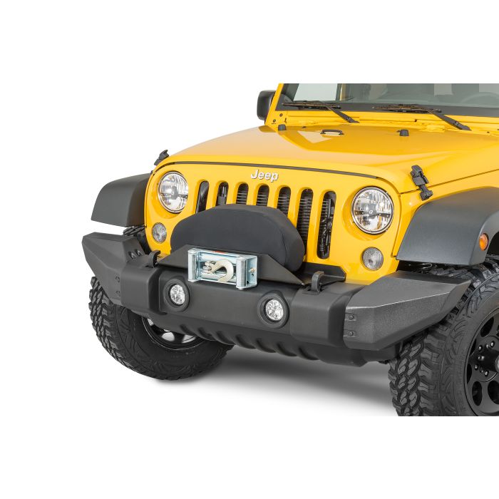 Quadratec  Neoprene Winch Cover for Integrated and Center Mount Remote Solenoid Winches