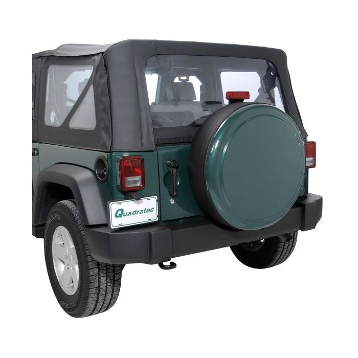 30IN RIGID TIRE COVER JK BLK FORS GREEN