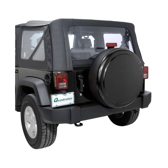 30IN RIGID TIRE COVER JK BLK