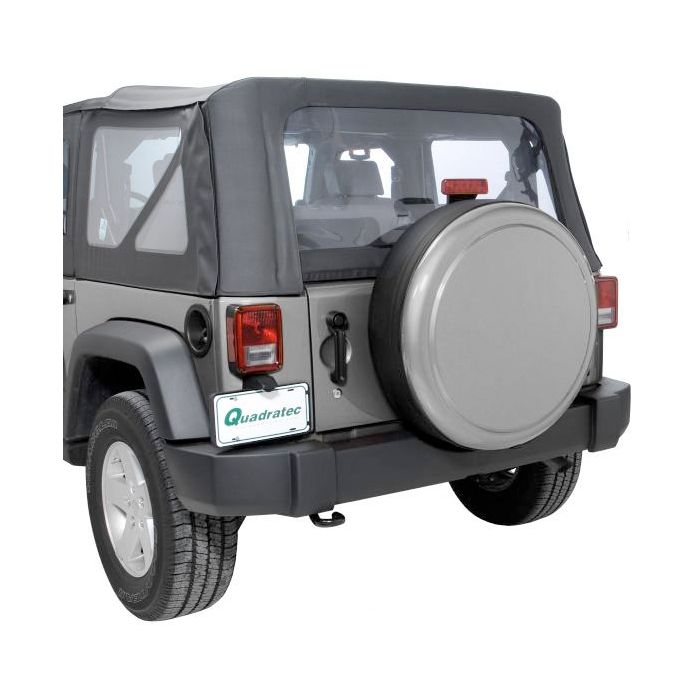 30IN RIGID TIRE COVER JK BILLET SILVER