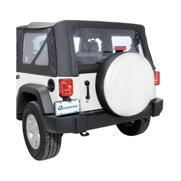 30IN RIGID TIRE COVER JK BRIGHT WHITE