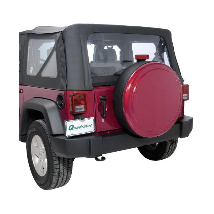 30IN RIGID TIRE COVER JK CHERRY RED