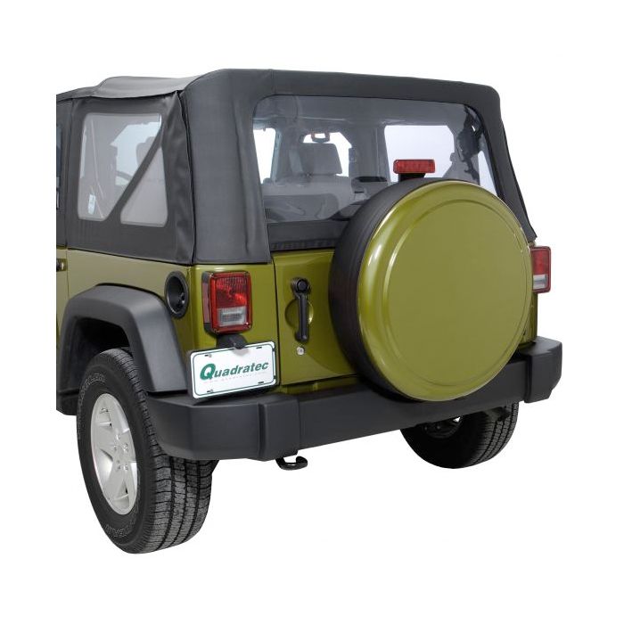 30IN RIGID TIRE COVER JK RESCUE GREEN