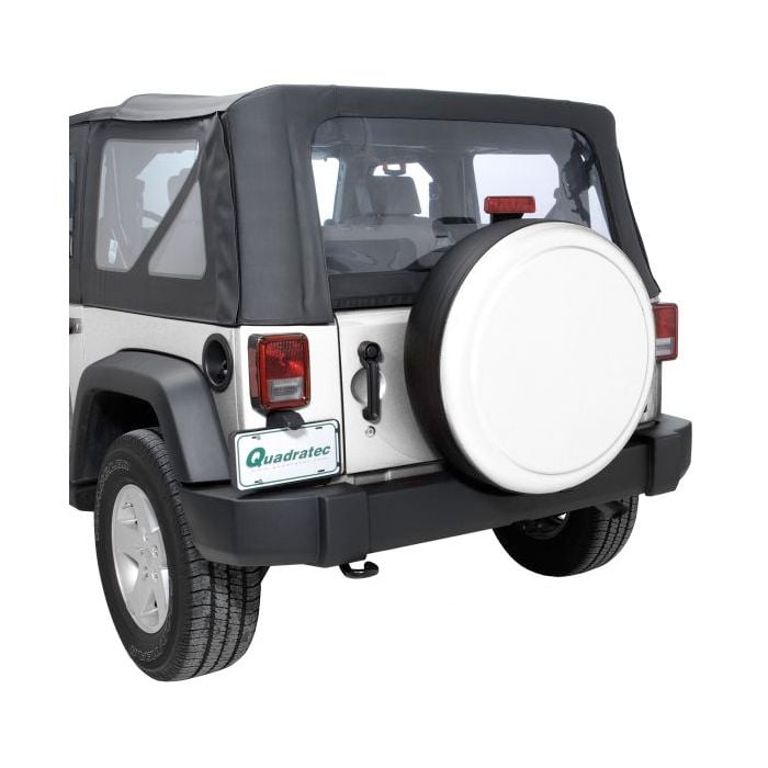 30IN RIGID TIRE COVER JK STONE WHITE