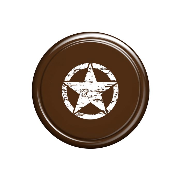 30IN RIGID OM DIST TIRE COVER BROWN