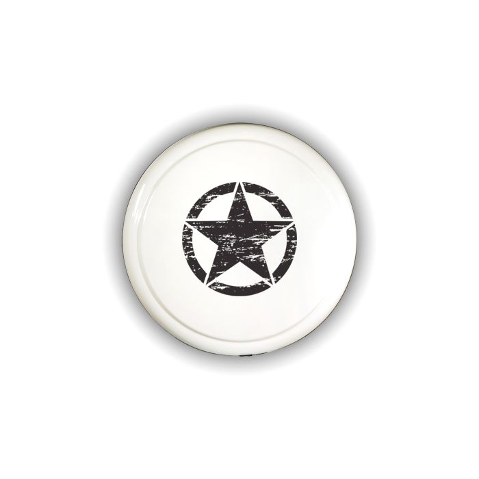 32IN RIGID OM DIST TIRE COVER WHITE