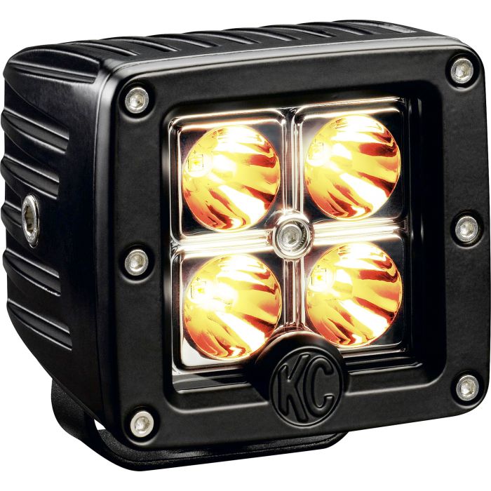 KC HiLiTES  C3 LED Spot Beam 3" Cube Lights 