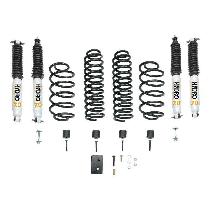 Quadratec  Maximum Duty 2.5" Coil Spring Suspension Lift Kit for 97-06 Jeep Wrangler TJ