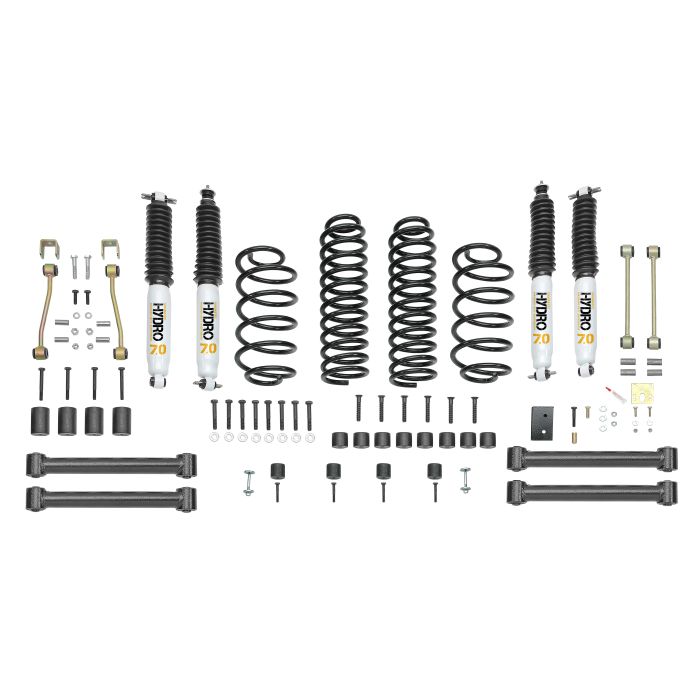 Quadratec  Maximum Duty 3.5" Coil Spring Suspension Lift Kit for 97-06 Wrangler TJ