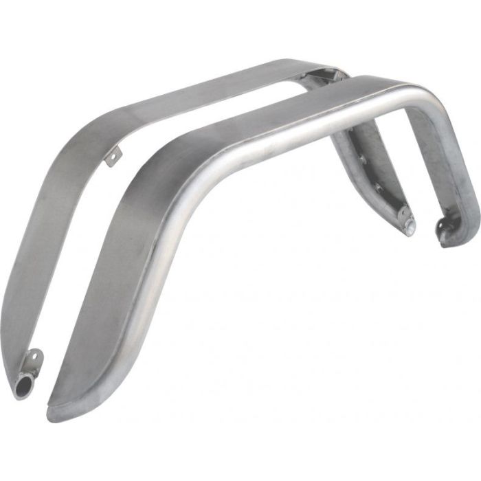 GenRight Off Road 12248 0405 07 Off Road Aluminum Rear 4" Tube Hi-Flares for 76-06 Jeep CJ, Wrangler YJ, TJ & Unlimited