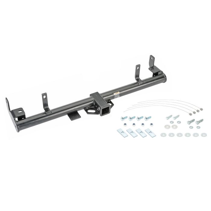 Quadratec  Premium 2" Receiver Hitch with Wiring Kit & Quadratec Logo Plug for 97-06 Jeep Wrangler TJ & Unlimited