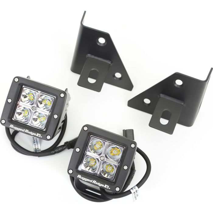 RUR WINDSHIELD BRKT LED SQUARE 76-95