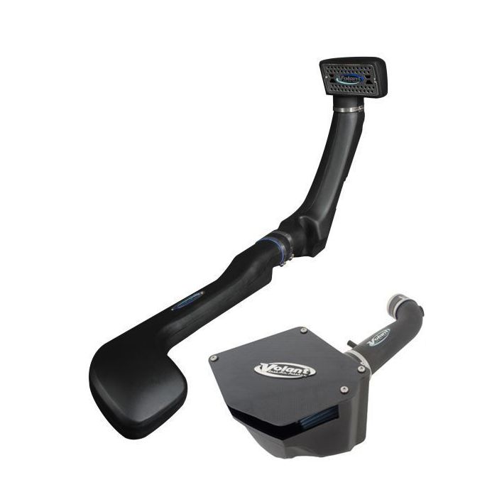 Volant  Snorkel Kit with Cold Air Induction Kit and PowerCore Filter for 12-18 Jeep Wrangler JK 3.6L