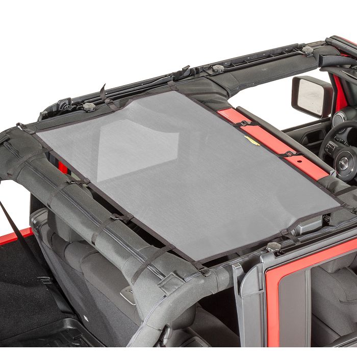 Dirtydog 4X4  Rear Sun Screen for 07-18 Jeep Wrangler Unlimited JK 4 Door