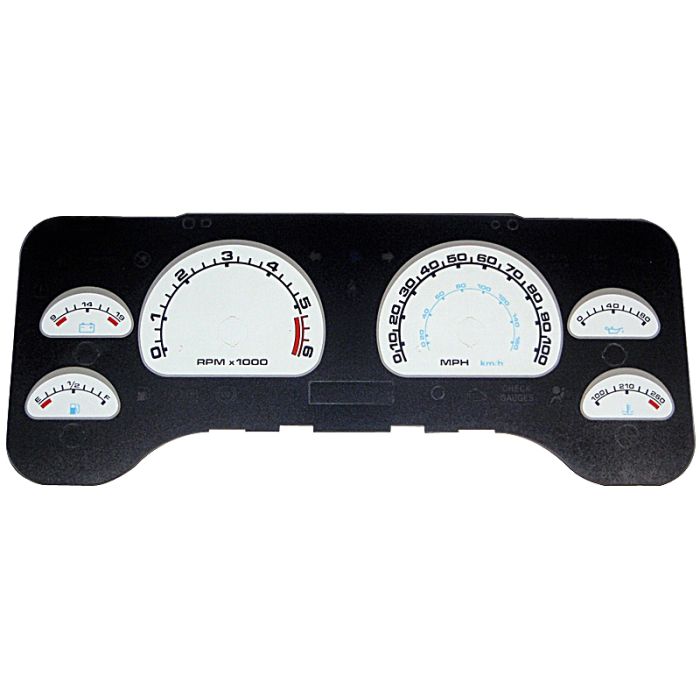 USP DAYTONA GAUGE FT WHITE 01-06 TJ