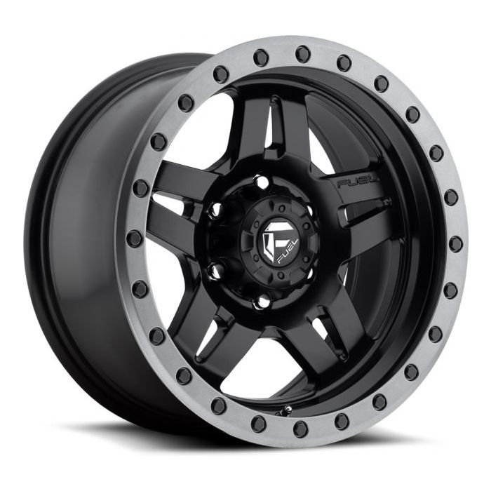 FUEL ANZA BLACK 15X8 5X4.5 3.75BS     D5