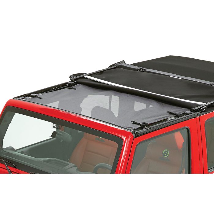 Bestop  Extended Safari Sun Bikini Top for 07-18 Jeep Wrangler JK 2 Door