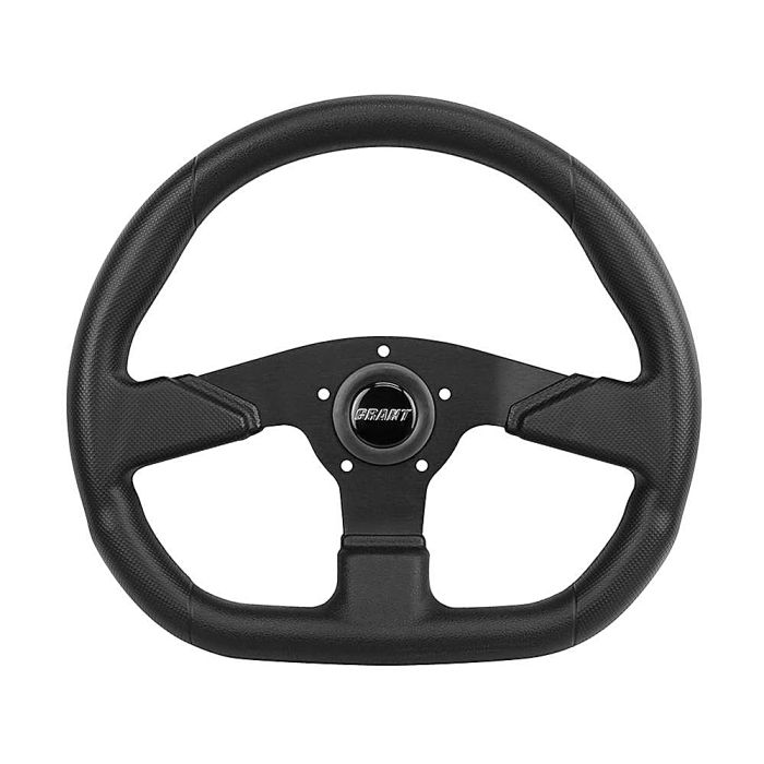 GRANT RACING WHEEL 13.75X11.75 BLK ANO.