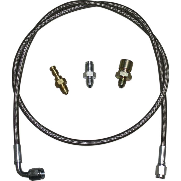 Advance Adapters 716130IR-93 Slave Cylinder Hose Kit for 87-93 Jeep Wrangler YJ & Cherokee XJ with Internal Release Throwout Bearing