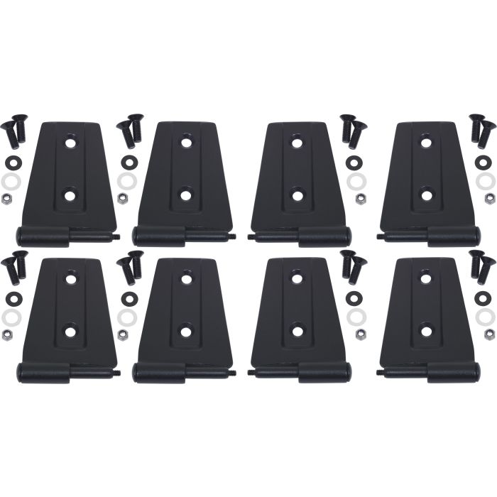 KEN DOOR HINGE SET 8PC BLK TEX JKU