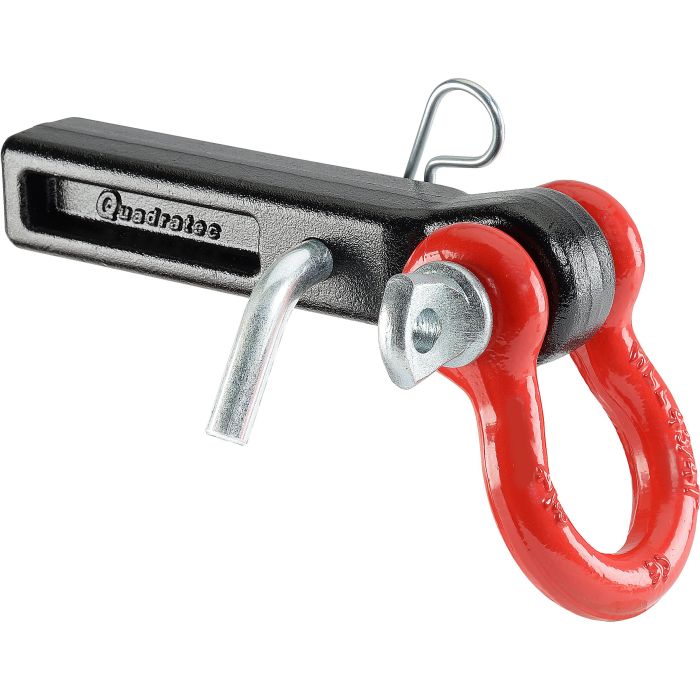 VERSAHITCH D-RING MOUNT W/D-RING-RED