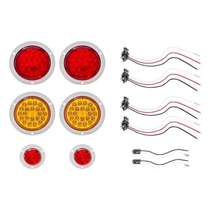 TRUCK LITE LED KIT R/A/R 84-96 XJ JCR TAILS