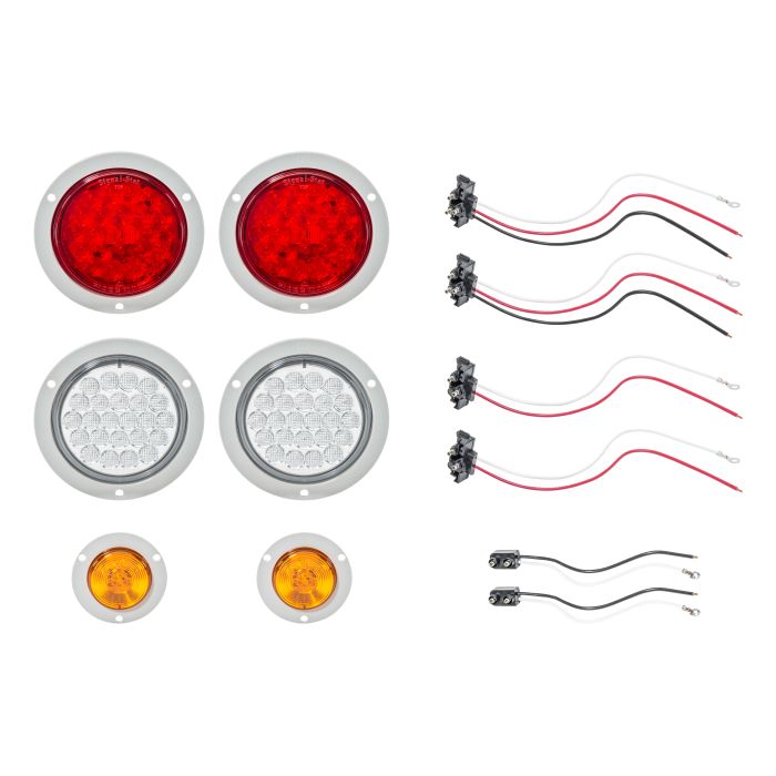 TRUCK LITE LED KIT R/C/A 84-96 XJ JCR TAILS
