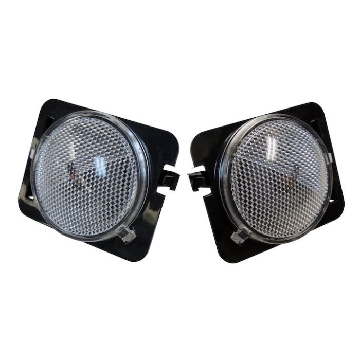 Crown Automotive RT28028 Clear Side Marker Lens Kit for 07-18 Jeep Wrangler JK