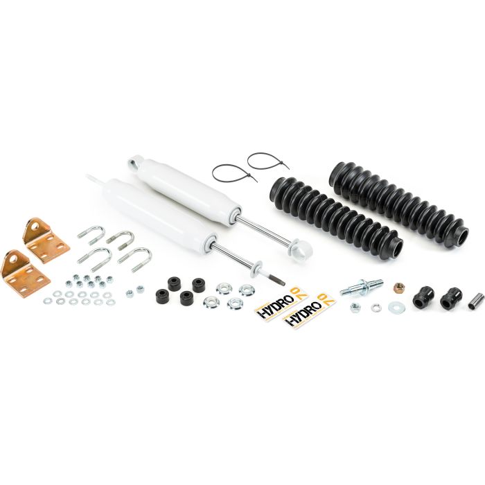 Quadratec  Dual Steering Stabilizer for 97-06 Jeep Wrangler TJ & Unlimited