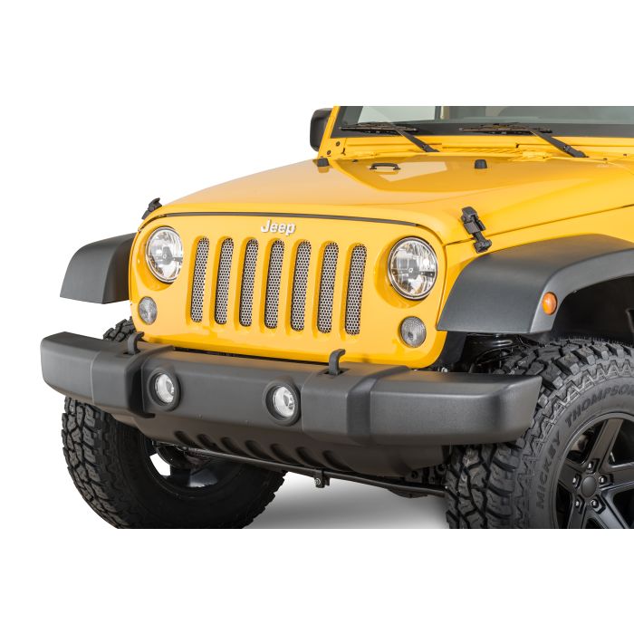 Rugged Ridge  Perforated Grille Screen for 07-18 Jeep Wrangler JK