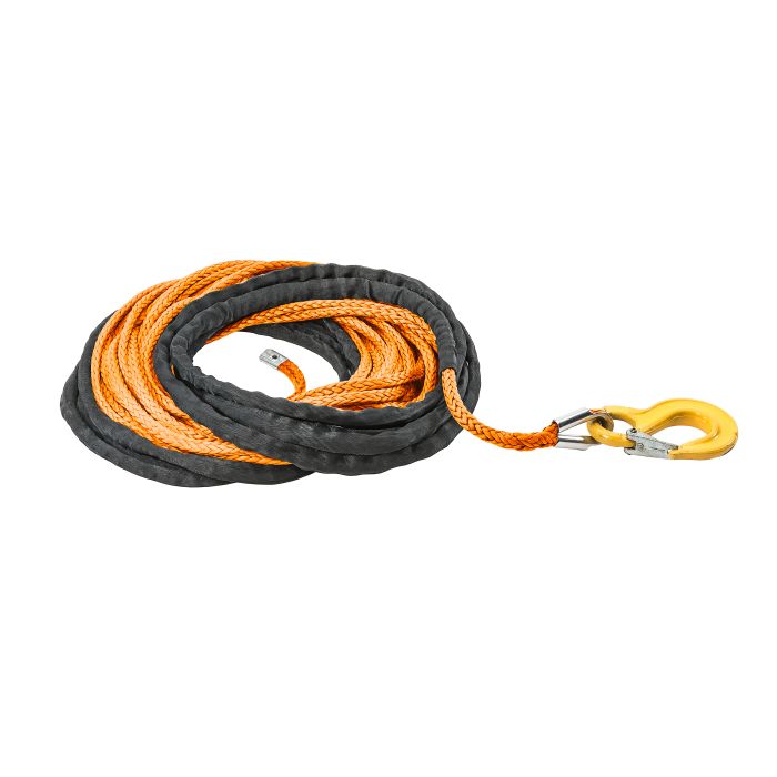 WINCH LINE-DYNEEMA SYNT 3/8INX90FT ORAN