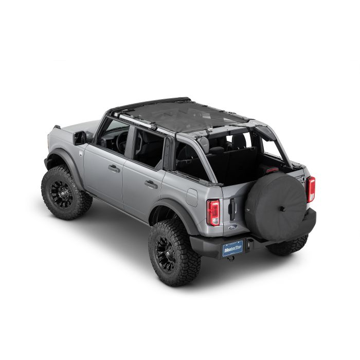 MasterTop  Freedom Mesh Bimini Top Plus for 21-25 Ford Bronco 4-Door
