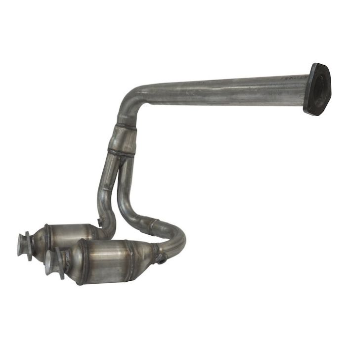 Crown Automotive 5114461AA Front Exhaust Pipe with Catalytic Converters for 00-02 Jeep Wrangler TJ with 4.0L Engine
