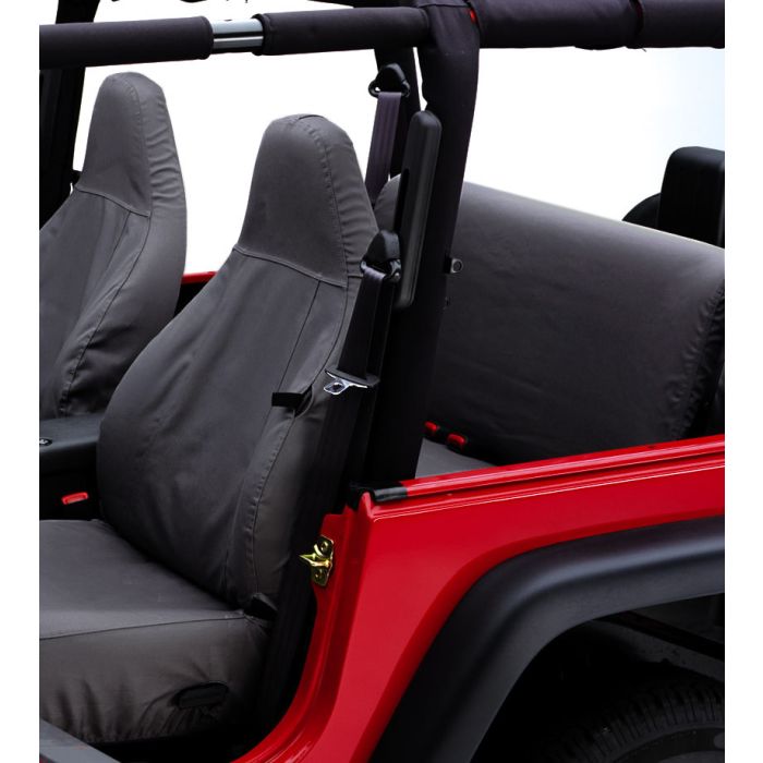 SEAT SAVERS-FRONT 87-90 YJ CHARCOAL