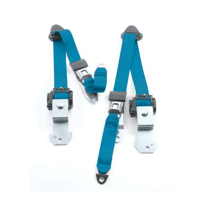 3 POINT BELTS 84-96 2DR XJ ELEC BLUE 849