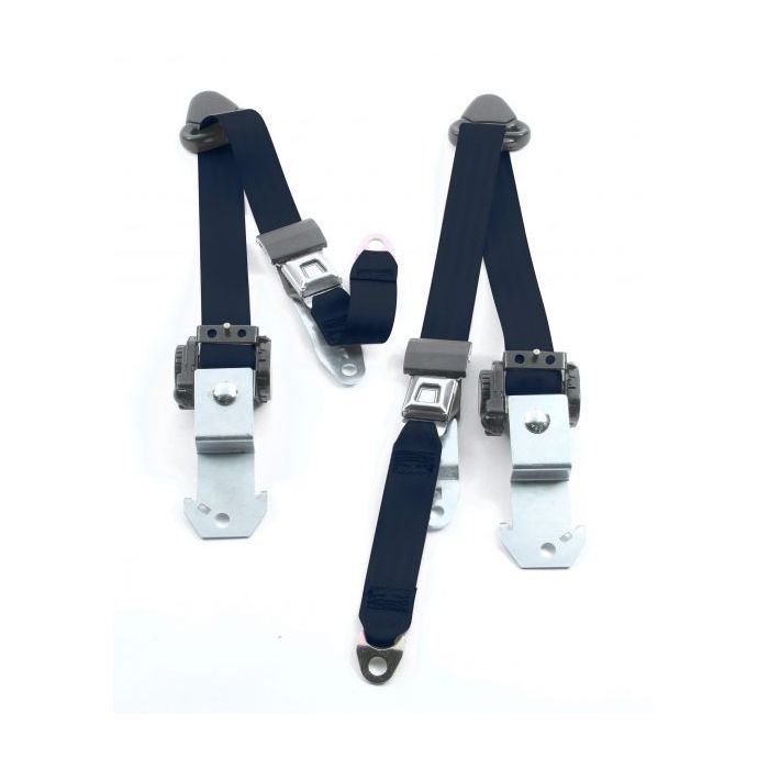 3 POINT BELTS 84-96 2DR XJ DARK BLUE 849